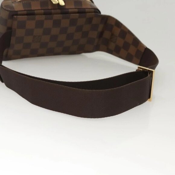 LOUIS VUITTON Damier Ebene Geronimos Shoulder Bag N51994 LV Auth 124677 - Picture 8 of 16